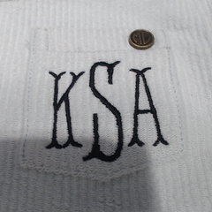 BLOOPER KIDS: Monogrammed Kids Corded Sweatshirt