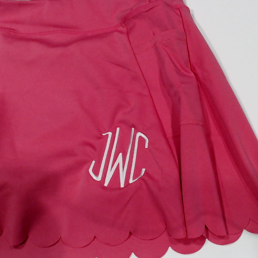 BLOOPER CLOTHING: Monogrammed Skort