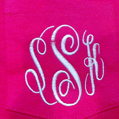 BLOOPER KIDS: Monogrammed Kids Long Sleeve Shirt