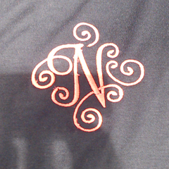 BLOOPER SWIM: Monogrammed Cinch Waist Cover Up
