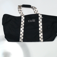 BLOOPER BAG: Monogrammed Extra Large Tote Bag