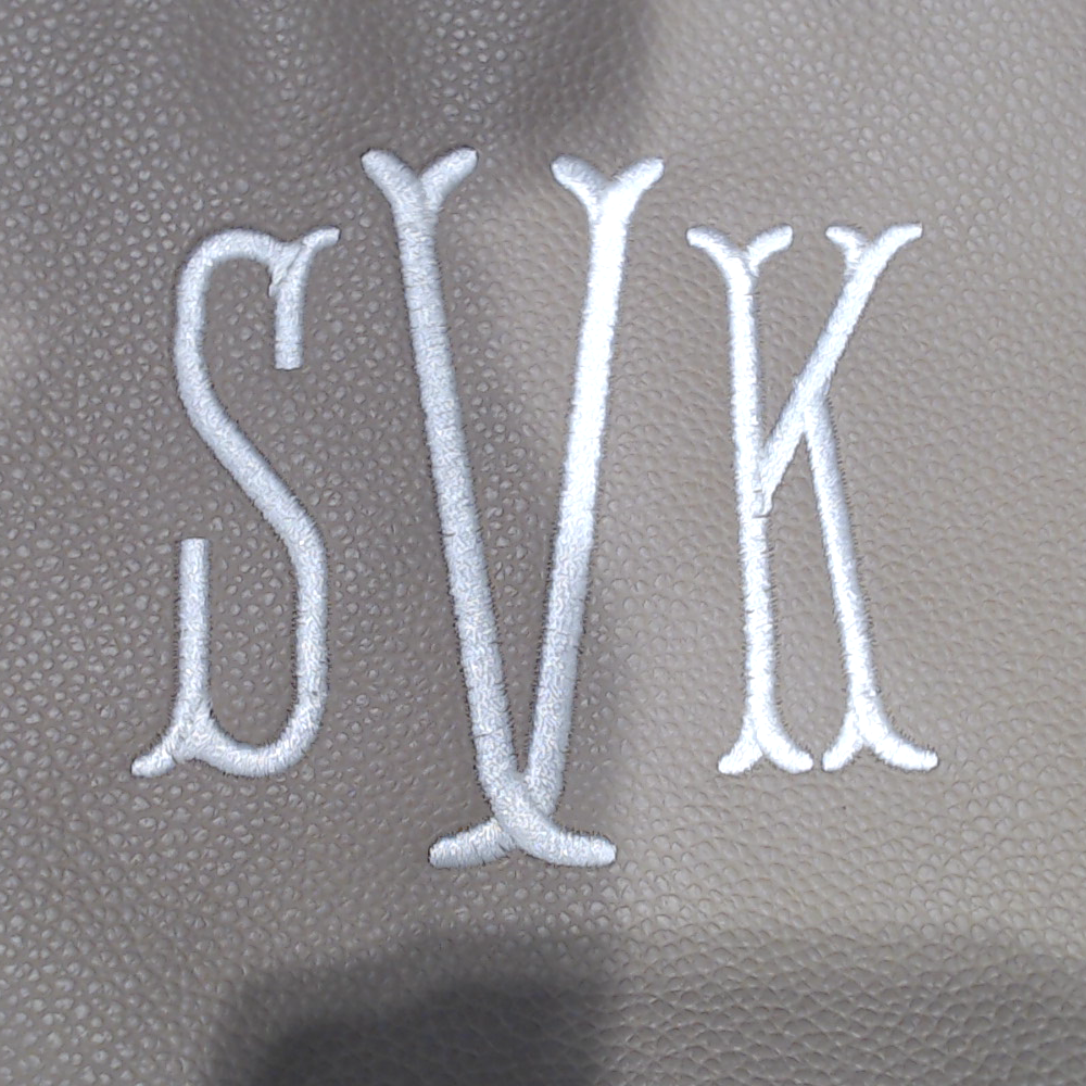 BLOOPER BAG: Monogrammed Shoulder Bag