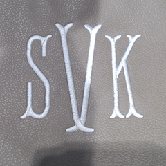 BLOOPER BAG: Monogrammed Shoulder Bag