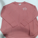 BLOOPER CLOTHING: Monogrammed Waffle Shirt