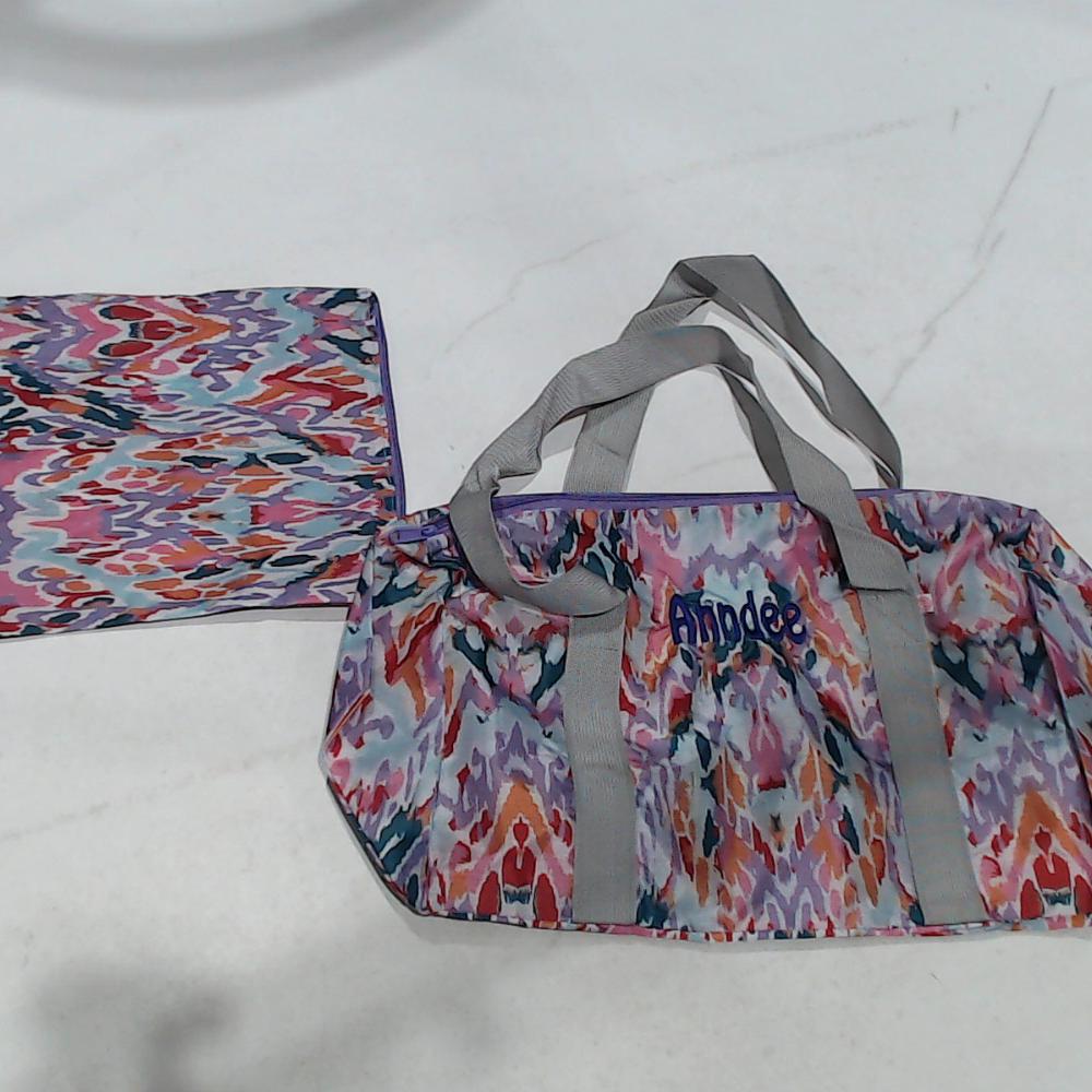 BLOOPER KIDS: Monogrammed Kids Activity Bag