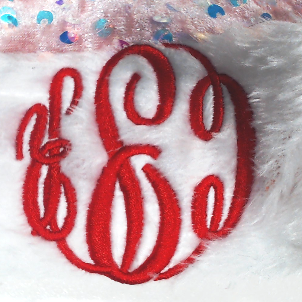 BLOOPER ACCESSORY: Personalized Santa Hat