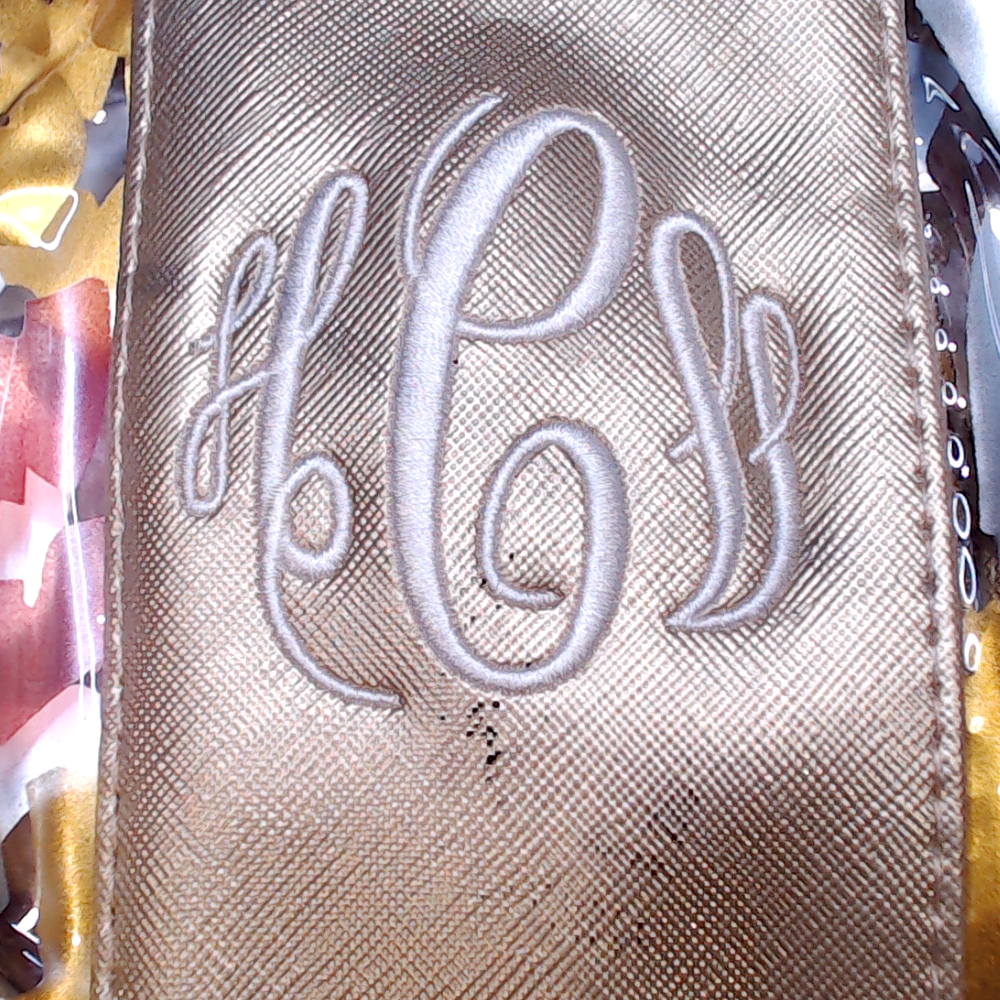 BLOOPER BAG: Monogrammed Clear Ditty Bag