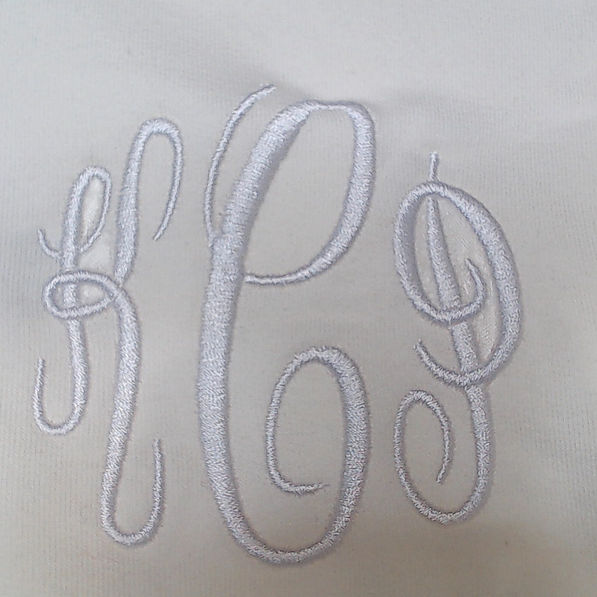 BLOOPER CLOTHING: Monogrammed Waffle Knit Pullover