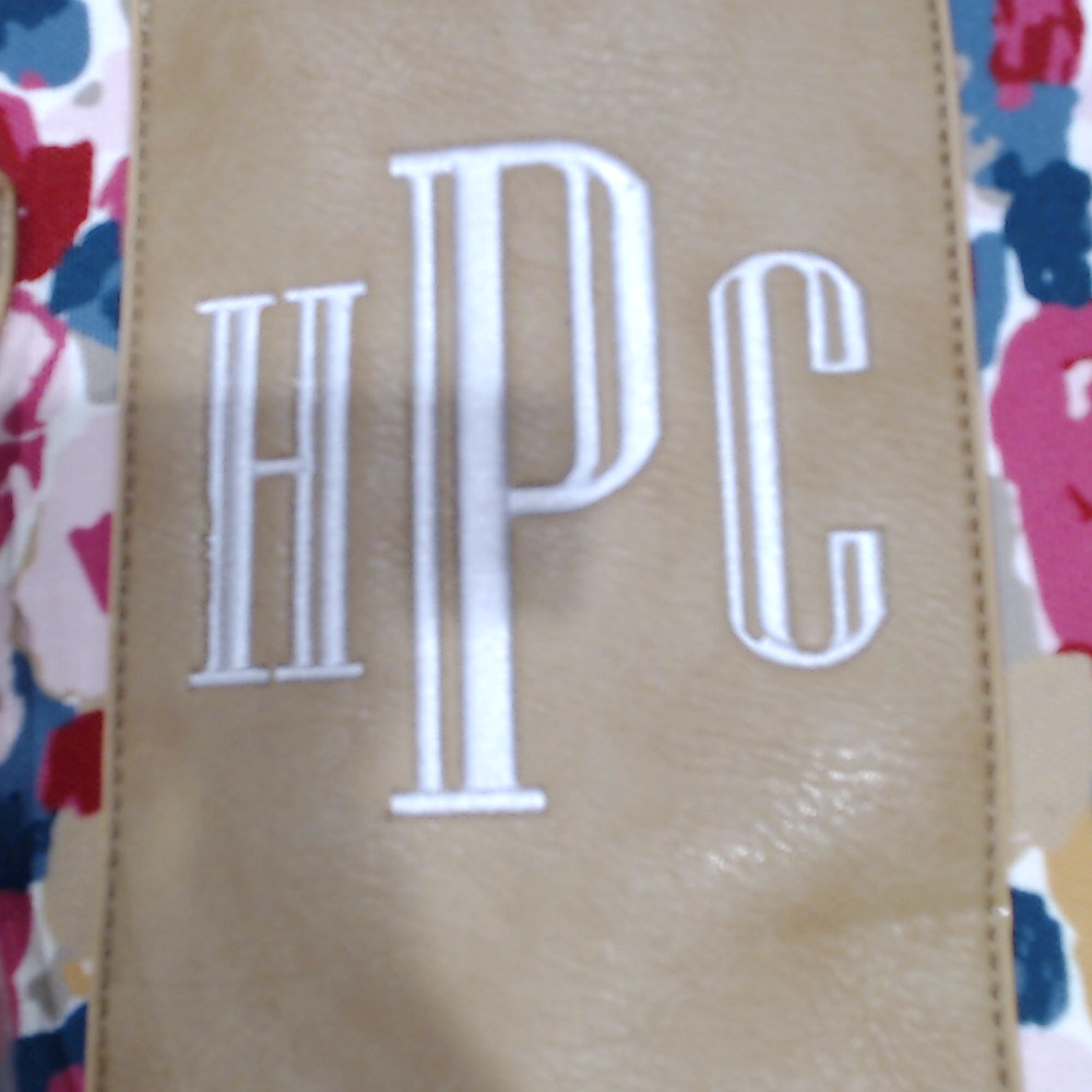 BLOOPER BAG: Monogrammed Leopard Weekender