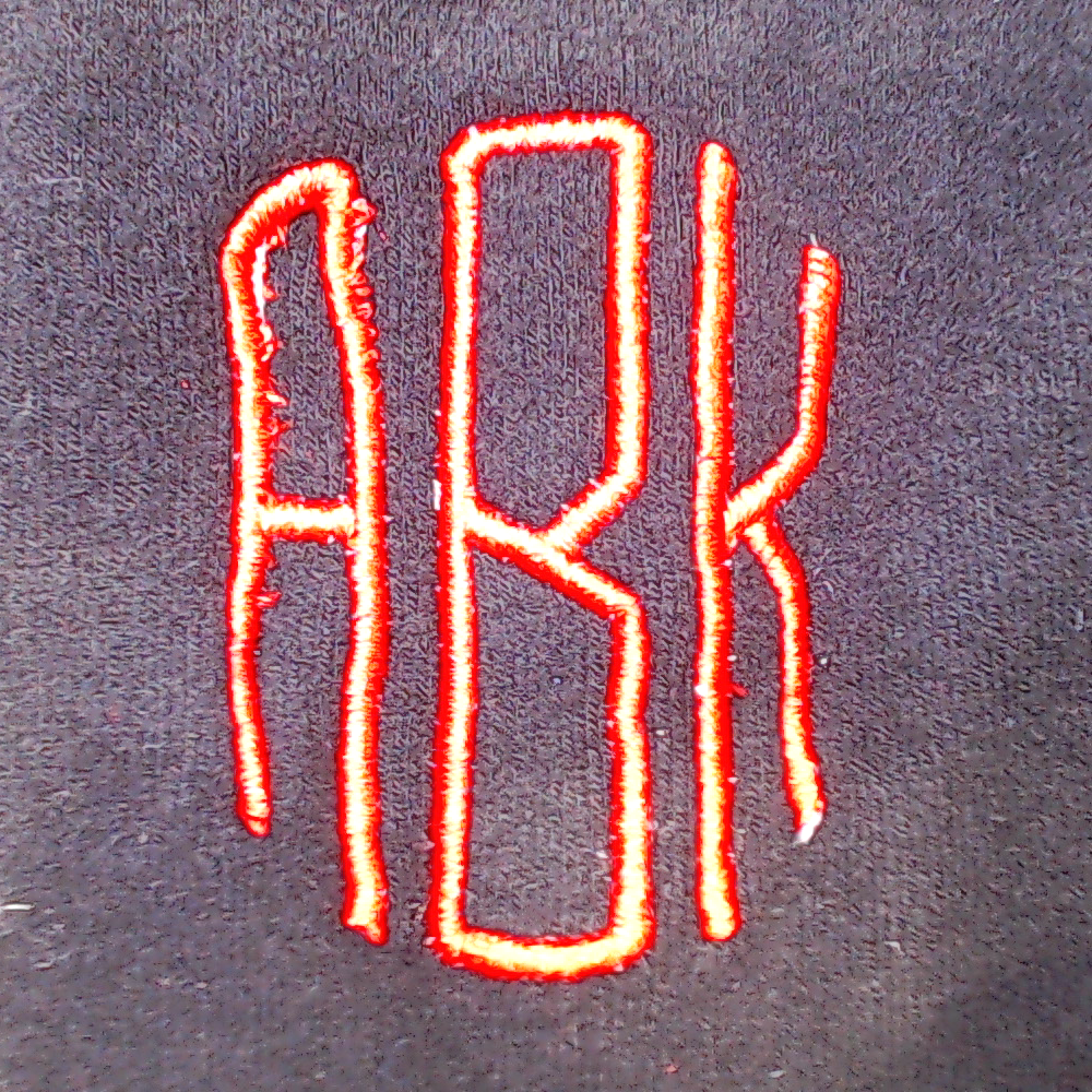 BLOOPER KIDS: Monogrammed Kids Popover
