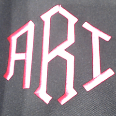 BLOOPER BAG: Monogrammed Rolling Duffel Bag