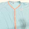 BLOOPER SWIM: Monogrammed Accent Cover Up