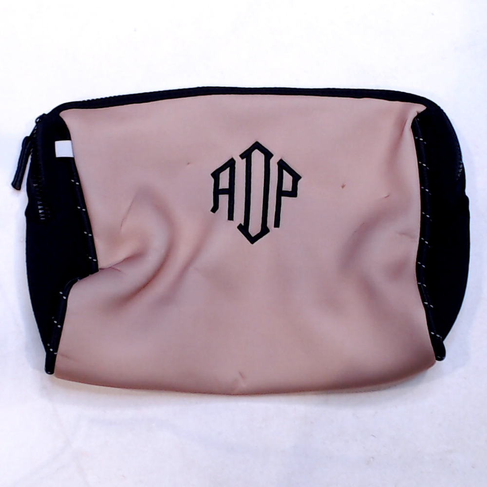 BLOOPER BAG: Monogrammed Neoprene Cosmetic Case