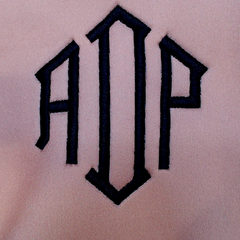 BLOOPER BAG: Monogrammed Neoprene Cosmetic Case