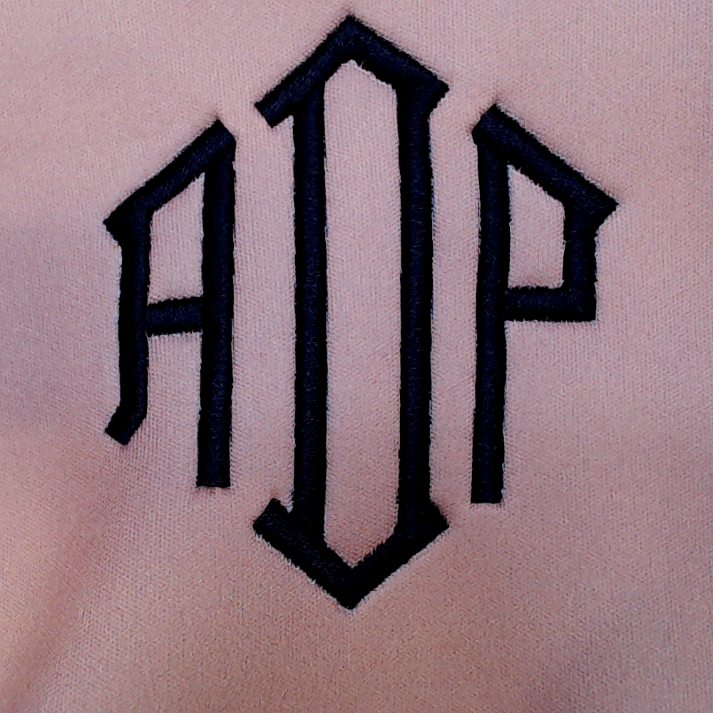 BLOOPER BAG: Monogrammed Neoprene Cosmetic Case