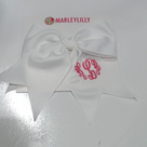BLOOPER KIDS: Monogrammed Girls Hair Bow