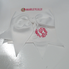 BLOOPER KIDS: Monogrammed Girls Hair Bow