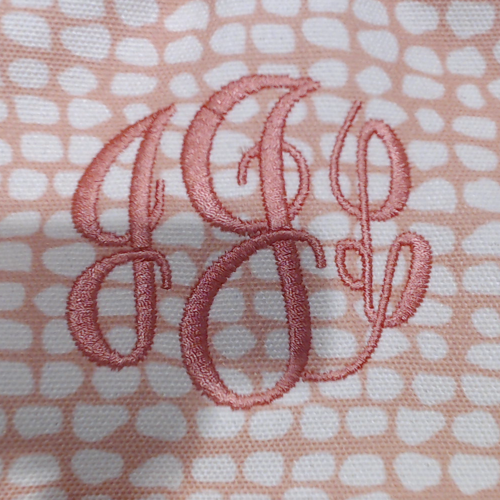 BLOOPER ACCESSORY: Monogrammed Bible Carrier