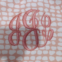BLOOPER ACCESSORY: Monogrammed Bible Carrier