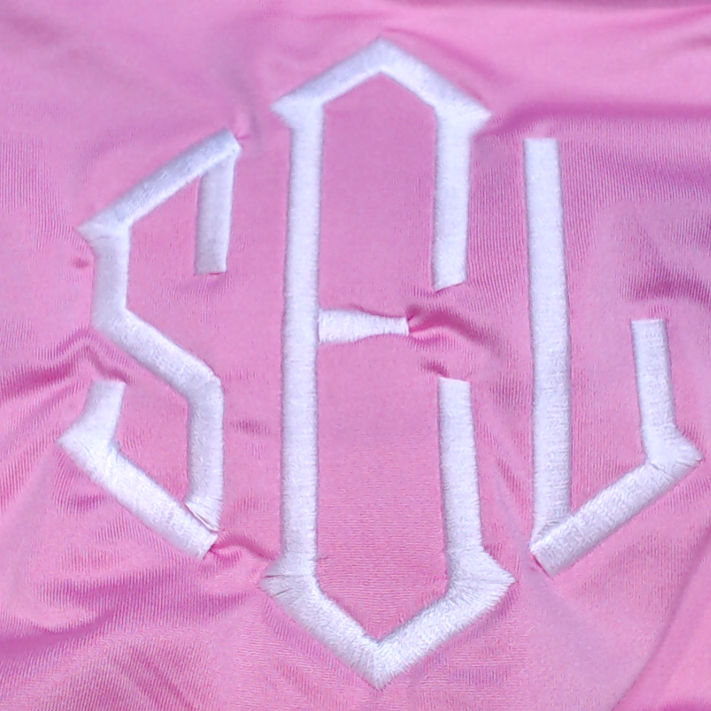 BLOOPER SWIM: Monogrammed Beach Cover Up
