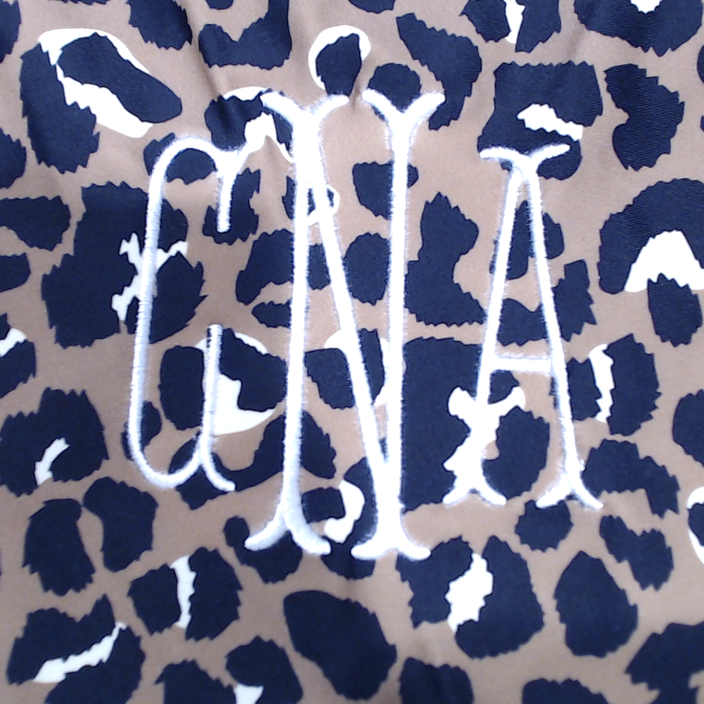 BLOOPER SWIM: Monogrammed Sarong