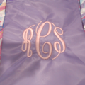 BLOOPER ACCESSORY: Monogrammed Packable Weekend Duffel Bag