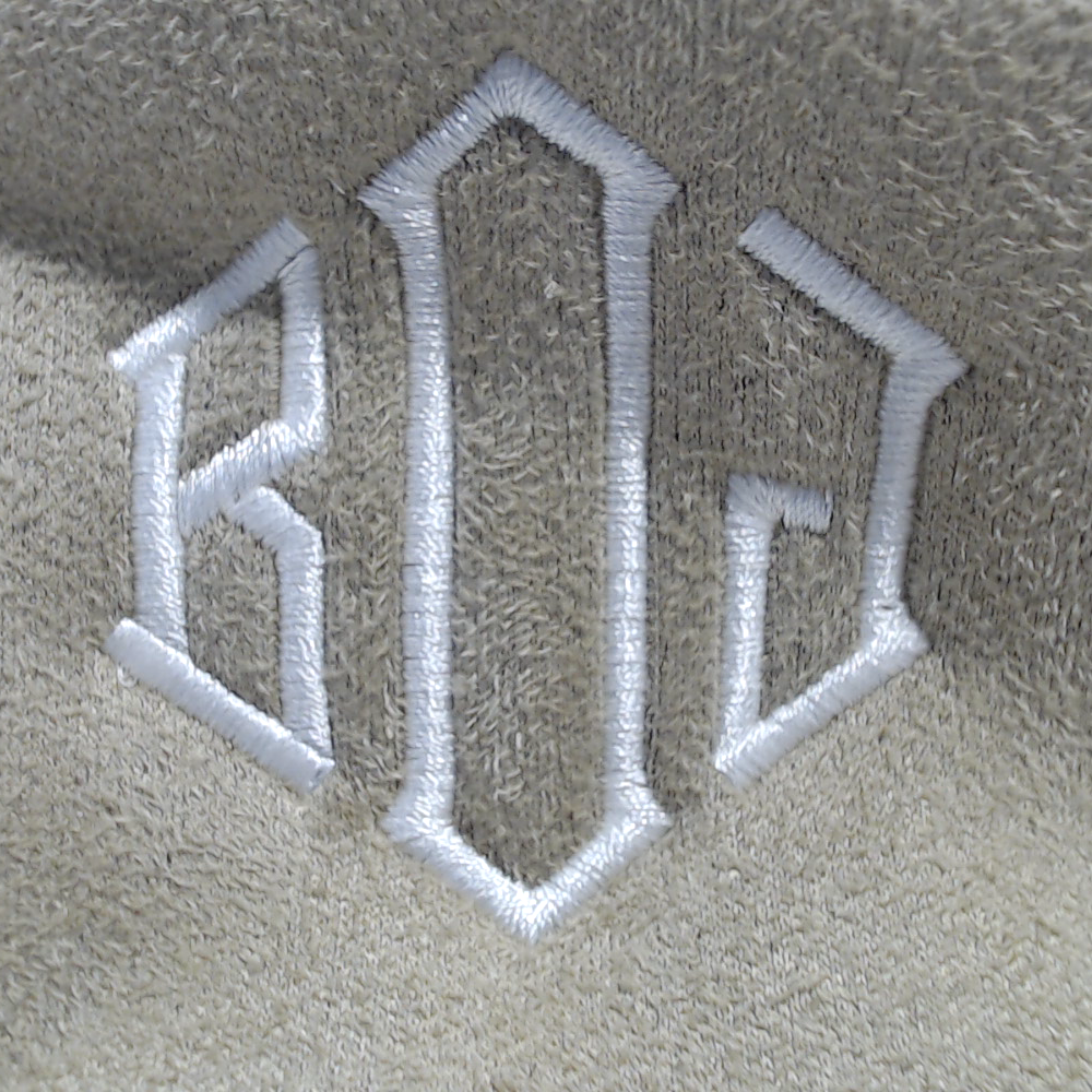 BLOOPER KIDS: Monogrammed Kids Sherpa Tie Booties