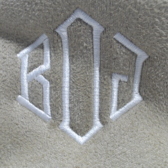 BLOOPER KIDS: Monogrammed Kids Sherpa Tie Booties