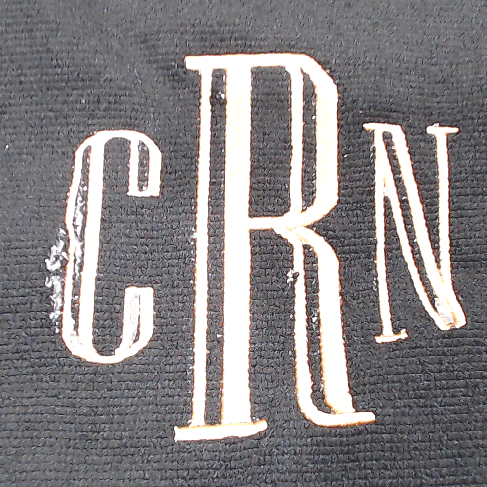 BLOOPER SWIM: Monogrammed Beach Towel