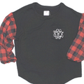 BLOOPER CLOTHING: Monogrammed Puff Sleeve Top