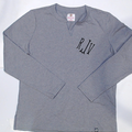 BLOOPER CLOTHING: Monogrammed V Neck Sweatshirt