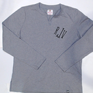 BLOOPER CLOTHING: Monogrammed V Neck Sweatshirt