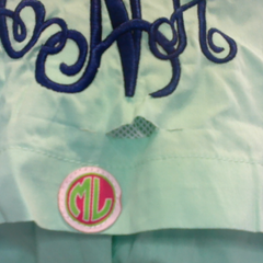 BLOOPER CLOTHING: Monogrammed Fishing Shirt