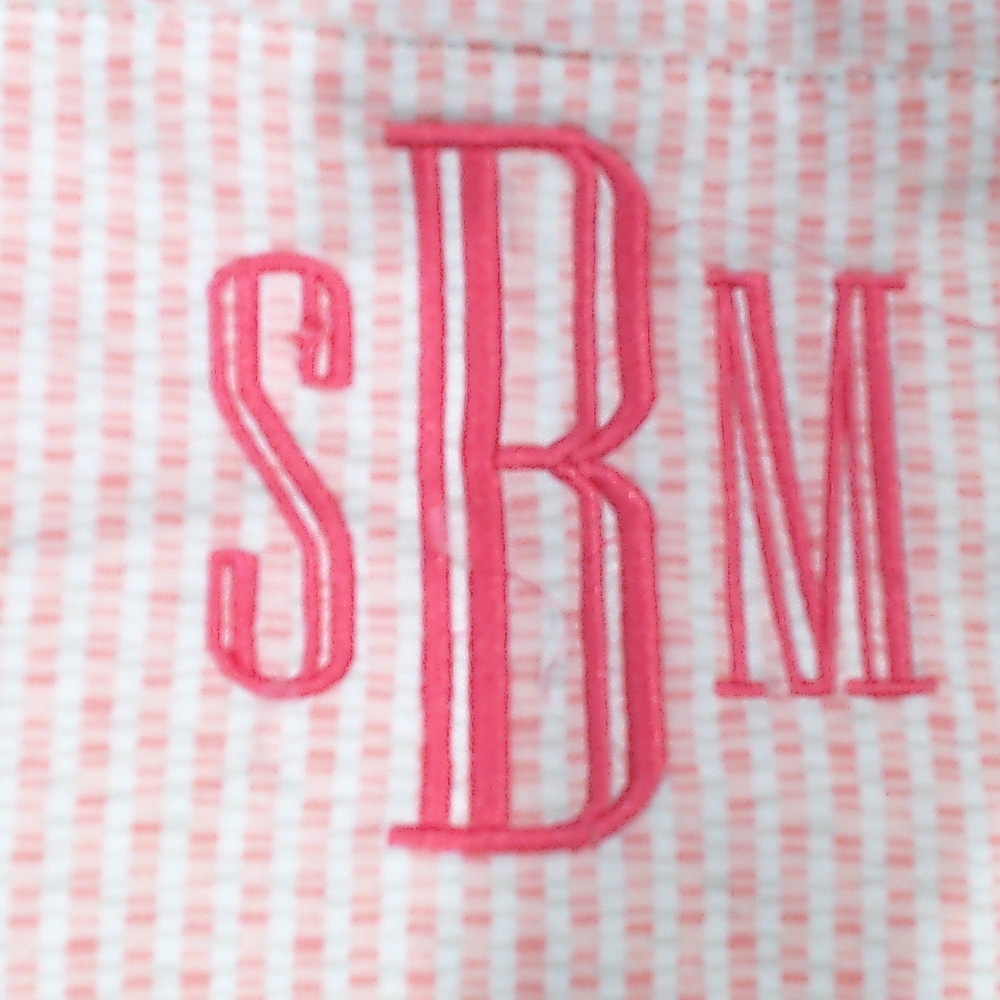 BLOOPER SWIM: Monogrammed Nantucket Cover Up
