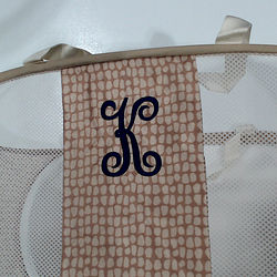 BLOOPER BAG: Monogrammed Pop Up Hamper