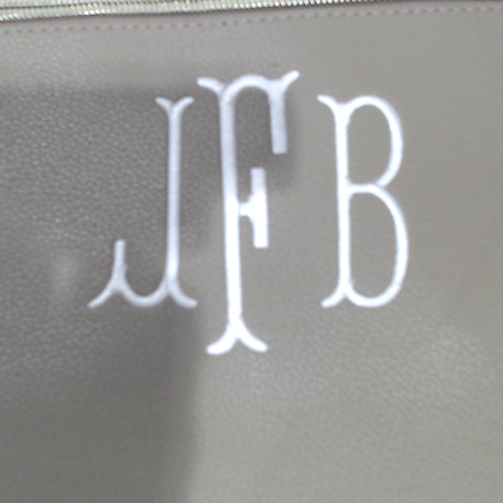 BLOOPER BAG: Monogrammed Colorblock Tote Bag