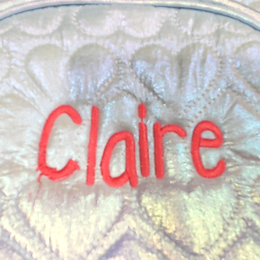 BLOOPER BAG: Monogrammed Backpack