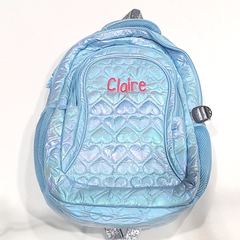 BLOOPER BAG: Monogrammed Backpack