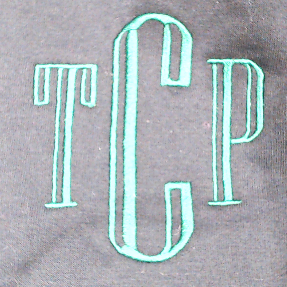 BLOOPER CLOTHING: Monogrammed Quarter Zip Pullover