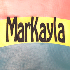 BLOOPER KIDS: Monogrammed Preschool Backpack Bag