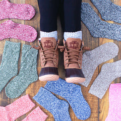 kid's multi colored boot socks