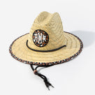 Monogrammed Kids Straw Hat | Cheetah