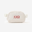 Alpha Chi Omega Belt Bag | Champagne