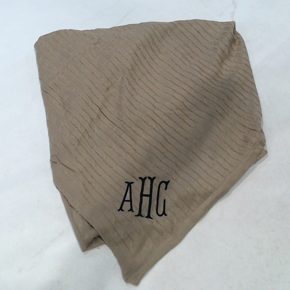 BLOOPER CLOTHING: Monogrammed Poncho