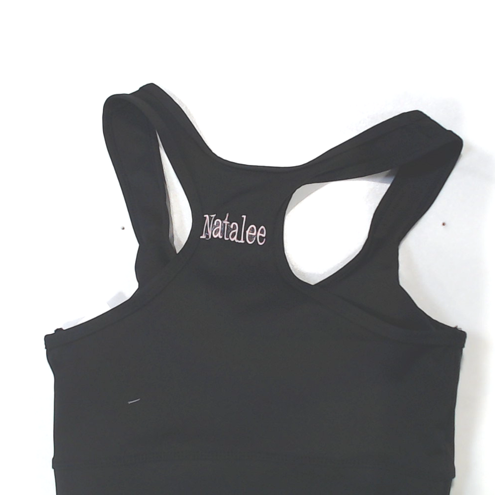 BLOOPER CLOTHING: Monogrammed Scalloped Sports Bra