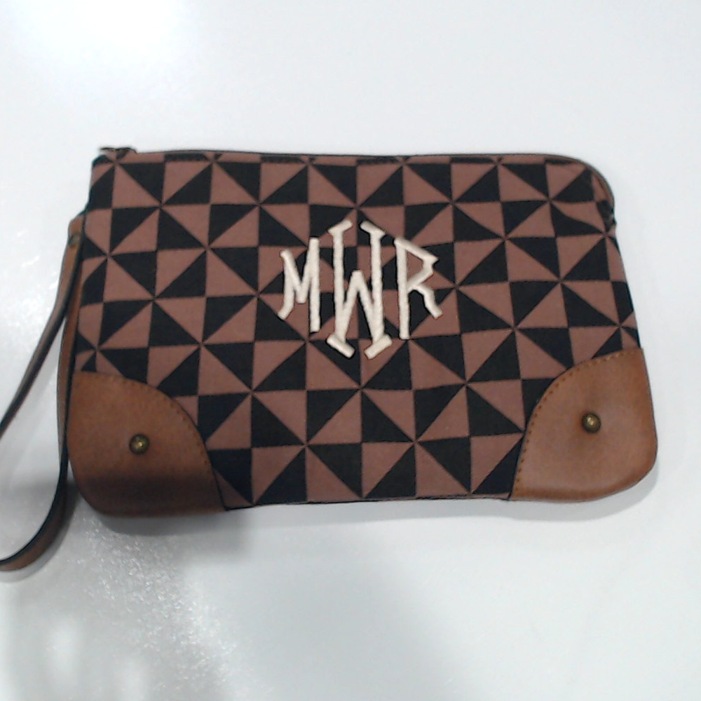 BLOOPER CLOTHING: Monogrammed Vintage Clutch