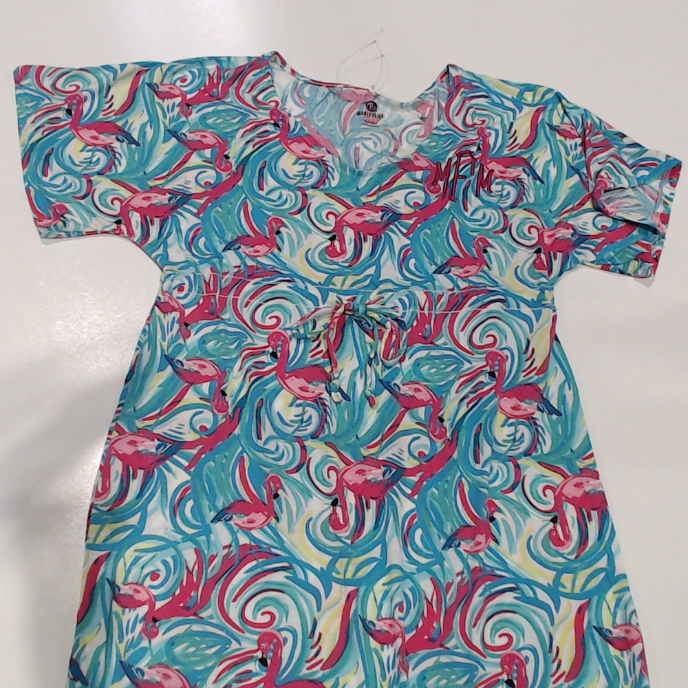 BLOOPER SWIM: Monogrammed Cinch Waist Cover Up