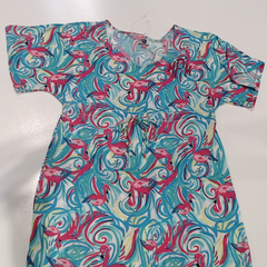 BLOOPER SWIM: Monogrammed Cinch Waist Cover Up