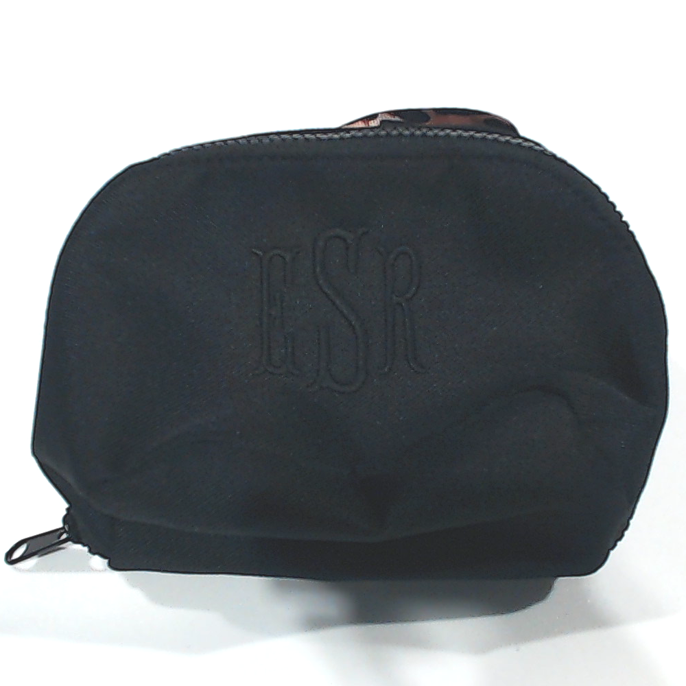BLOOPER BAG: Monogrammed Makeup Bag