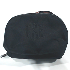 BLOOPER BAG: Monogrammed Makeup Bag